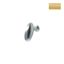 Immagine di Pomolo U908 diametro 14 mm metallo pressofuso finitura oro 