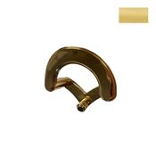 Immagine di Portabito U268 metallo pressofuso finitura oro lucido 
