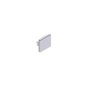 Immagine di profili strip led luxor terminali grigio plastica                                                                                           