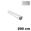 Immagine di profili strip led pen-i cm. 200 argento tondo orientabile alluminio                                                                                           