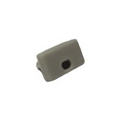 Immagine di profili strip led surface slim term. aperto grigio - plastica                                                                                           