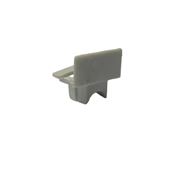 Immagine di profili strip led surface slim term. chiuso grigio - plastica                                                                                           