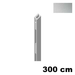 Immagine di cremagliere k00 da avvitare mm. 300 argento montaggio esterno o incasso                                                                                           