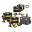 Immagine di Kit multiutensili Dewalt DCD805H2T-QW + DCF850NT-XJ + DCH172E2T-QW con cassone Tstack con ruote 