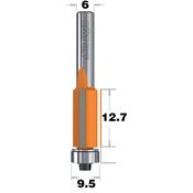 Immagine di Fresa per refilare altezza 12.7 mm diametro 9.5 mm con taglienti assiali attacco diametro 6 mm 