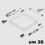 Immagine di Guide D-Motion cm 35 push to open con attacchi regolabili 3D 