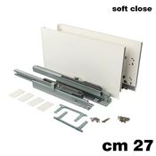 Immagine di Set spondine Magic+ h 238 cm 27 bianche con guide telescopiche ammortizzate 40 kg 