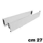 Immagine di Coppia spondine Pure Box h 84 cm 27 bianche 