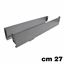 Immagine di Coppia spondine Pure Box h 84 cm 27 grigie 