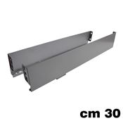 Immagine di Coppia spondine Pure Box h 84 cm 30 grigie 