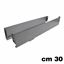Immagine di Coppia spondine Pure Box h 84 cm 30 grigie 