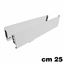 Immagine di Coppia spondine Pure Box h 122 cm 25 bianche 