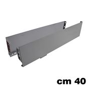 Immagine di Coppia spondine Pure Box h 122 cm 40 grigie 
