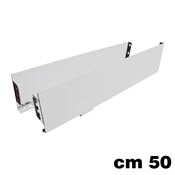 Immagine di Coppia spondine Pure Box h 122 cm 50 bianche 