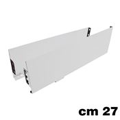 Immagine di Coppia spondine Pure Box h 159 cm 27 bianche 