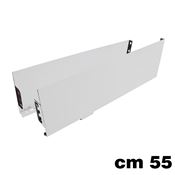 Immagine di Coppia spondine Pure Box h 159 cm 55 bianche 
