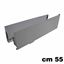 Immagine di Coppia spondine Pure Box h 159 cm 55 grigie 