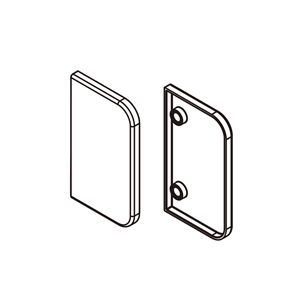 Immagine di Set placche spondine Pure Box bianche 