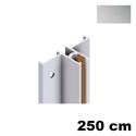 Immagine di cremagliere kec singola centr. cm. 250 argento elettrificata plug-in                                                                                           