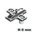 Immagine di basi 2eb c/vite f. 37 x 32 mm.  0 nich. eccen. bussole d. 10                                                                                           