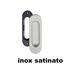 Immagine di Maniglia 3665 incasso ovale 125x40 inox satinato 