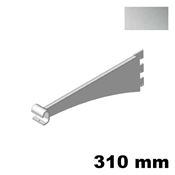 Immagine di reggimensole kr reggitubi cent cm. 31 arg.vern. x tubo ovale 30 x 15                                                                                           