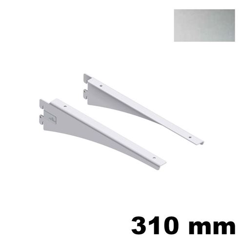 Immagine di reggimensole kep piegate cm. 31 argento plug in light                                                                                           