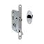 Immagine di serrature scitre class bagno mm. 50 cromo op. frontale 16 x 160                                                                                           