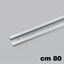 Immagine di guide lgb30 rotaie cm  80 argento                                                                                            