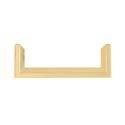 Immagine di maniglie hz0881 mm  96 metallo oro lucido                                                                                            
