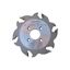 Immagine di Fresa in HW per fresatrice diametro 100x8xdiametro 22 mm Z2+V4 4 fori per Clamex S-18 