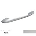 Immagine di maniglie m3000 b mm. 128 metal cromo lucido h 22                                                                                           