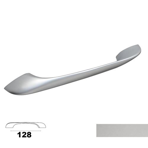 Immagine di maniglie m3000 b mm. 128 metal cromo lucido h 22                                                                                           