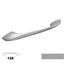Immagine di maniglie m3000 b mm. 128 metal cromo satinato h 22                                                                                           