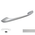 Immagine di maniglie m3000 c mm.  96 metal cromo lucido h 21                                                                                           