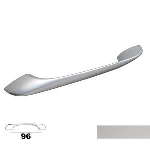 Immagine di maniglie m3000 c mm.  96 metal cromo lucido h 21                                                                                           