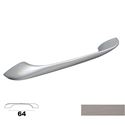 Immagine di maniglie m3000 d mm.  64 metal nichel satinato h 21                                                                                           