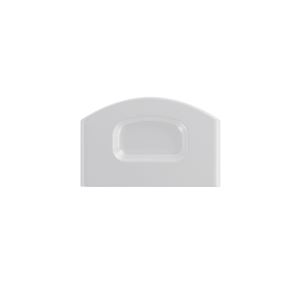 Immagine di maniglie m3020 c mm.  32 metal bianco opaco l  42 h 27                                                                                           