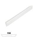 Immagine di maniglie m3320 c mm. 128 metal bianco l 128 h 18 i 128/ 96/ 64                                                                                           