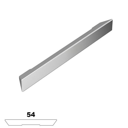 Immagine di maniglie m3320 d mm.  32 metal cromo lucido l  54 h 18 i  32/ 16                                                                                           