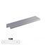 Immagine di maniglie m3620b mm. 128 allum. argento h 20                                                                                           