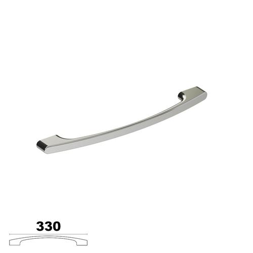 Immagine di maniglie m3960 a mm. 320 metal cromo lucido l 330 h 29 i 320/288                                                                                           