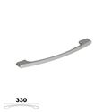 Immagine di maniglie m3960 a mm. 320 metal eco nichel l 330 h 29 i 320/288                                                                                           