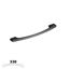 Immagine di maniglie m3960 a mm. 320 metal nero opaco l 330 h 29 i 320/288                                                                                           
