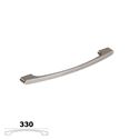 Immagine di maniglie m3960 a mm. 320 metal nichel satinato l 330 h 29 i 320/288                                                                                           