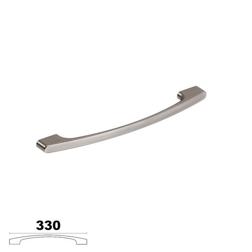 Immagine di maniglie m3960 a mm. 320 metal nichel satinato l 330 h 29 i 320/288                                                                                           