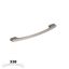 Immagine di maniglie m3960 a mm. 320 metal nichel satinato l 330 h 29 i 320/288                                                                                           