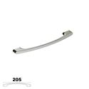 Immagine di maniglie m3960 b mm. 192 metal cromo lucido l 205 h 29 i 192/160                                                                                           