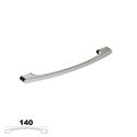 Immagine di maniglie m3960 c mm. 128 metal cromo lucido l 140 h 29 i 128/ 96                                                                                           
