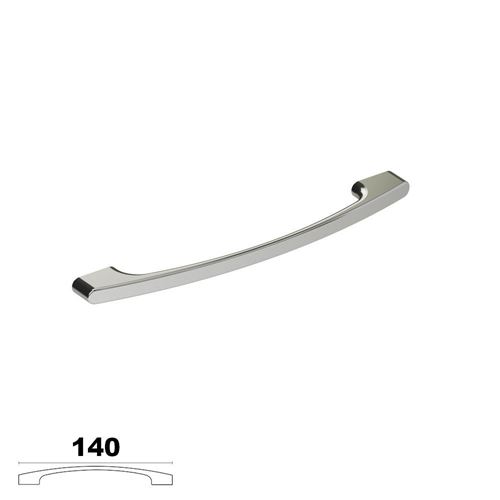 Immagine di maniglie m3960 c mm. 128 metal cromo lucido l 140 h 29 i 128/ 96                                                                                           